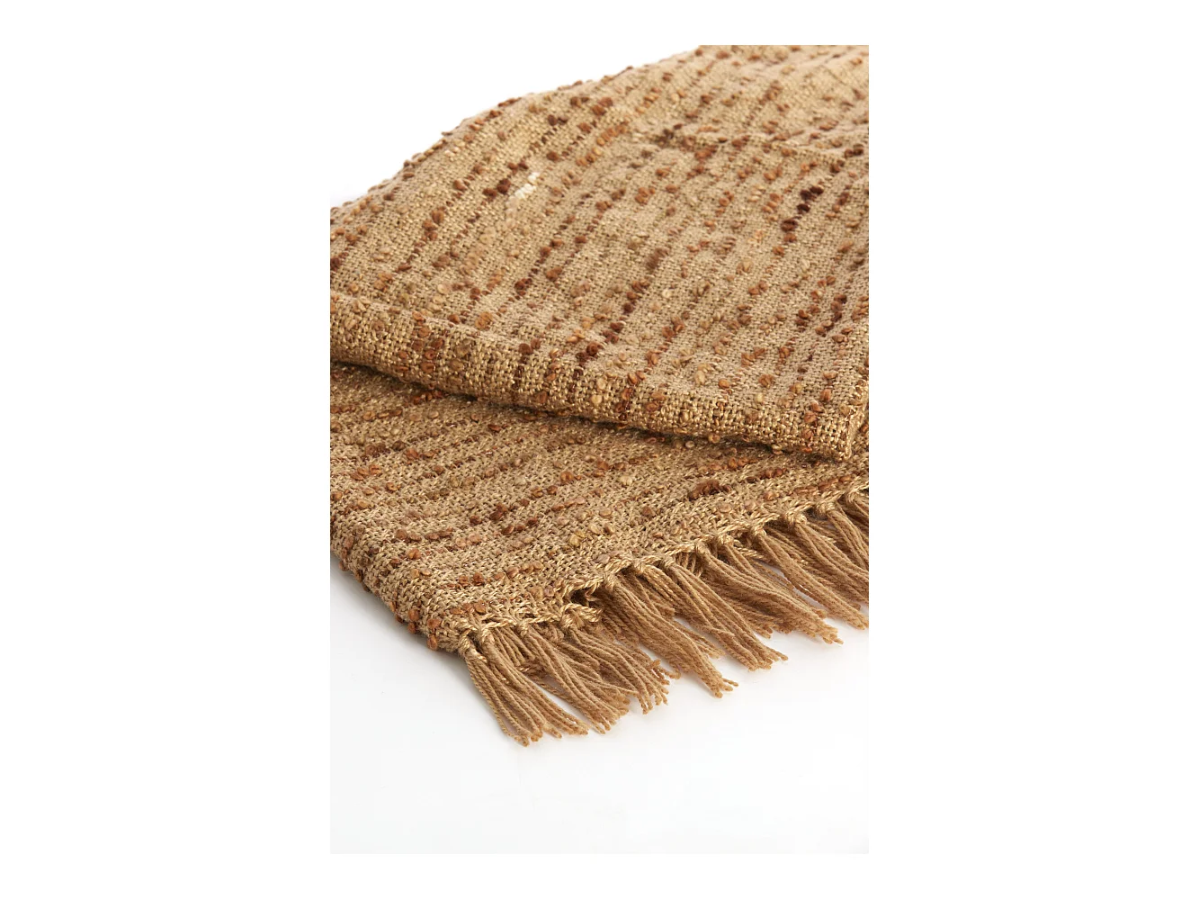 Plaid CAZAR - 170x130x0,5cm - Marron