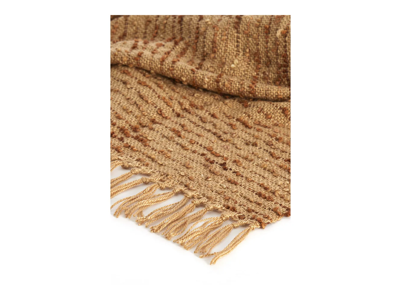 Plaid CAZAR - 170x130x0,5cm - Marron