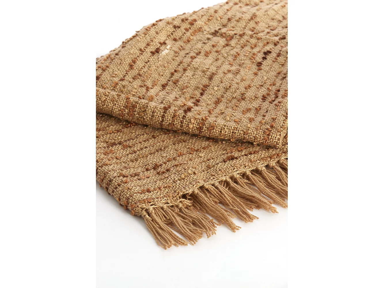 Plaid CAZAR - 170x130x0,5cm - Marron