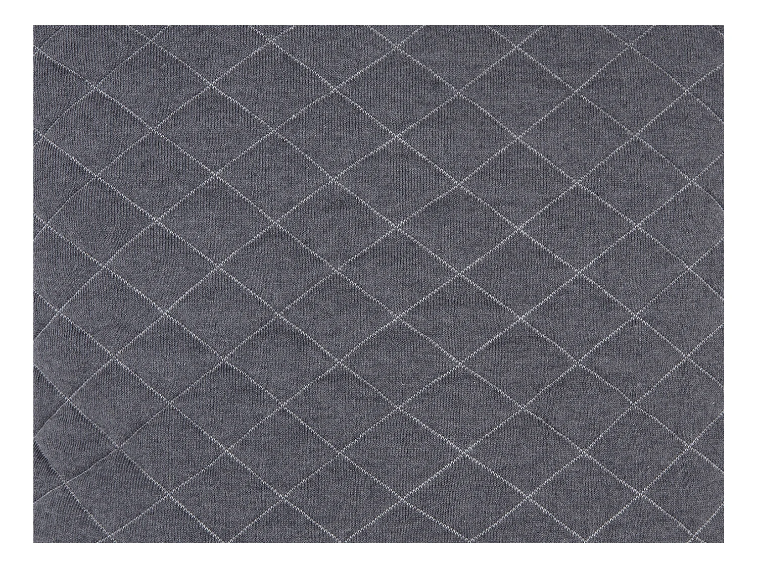 Plaid Diamonds Quilted - Marron sable