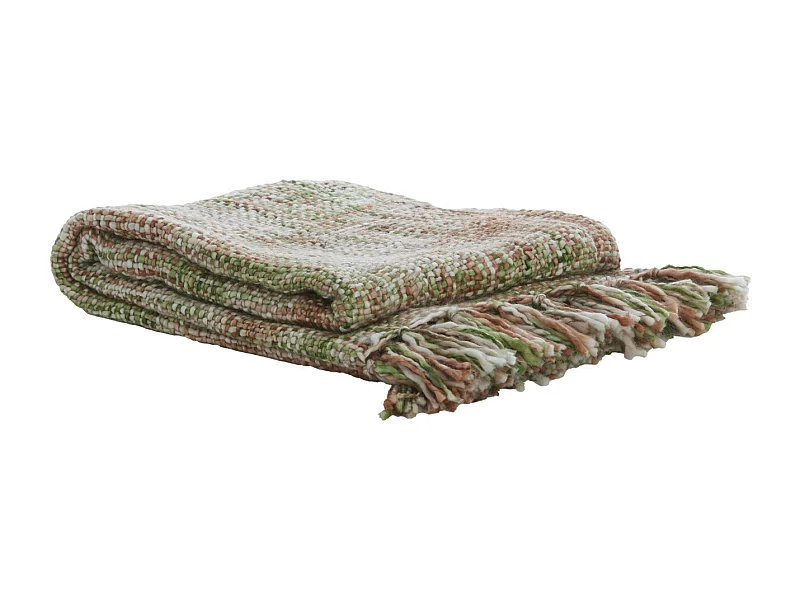 Plaid FUENTA - 170x130x0,5cm - Grün