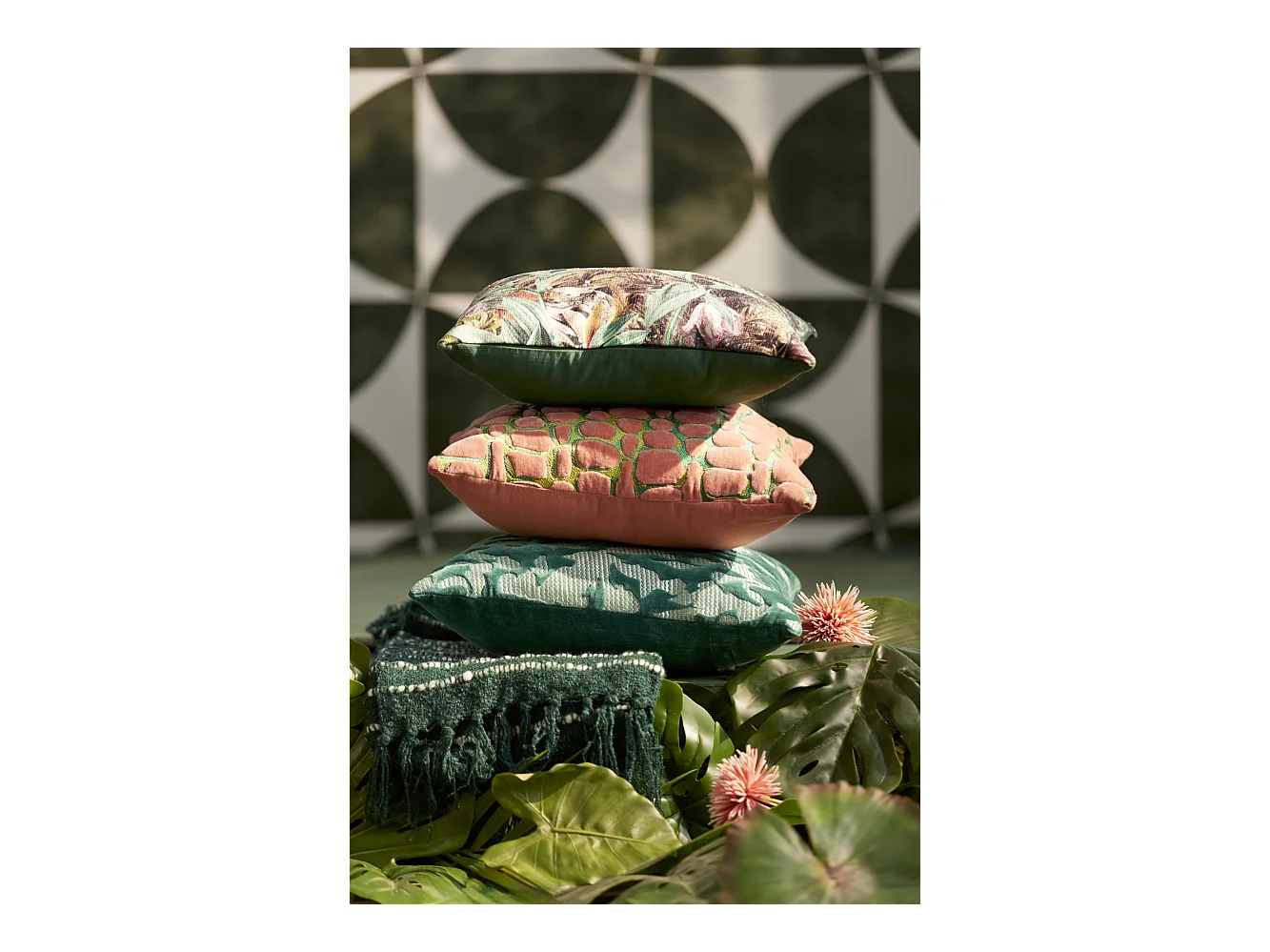 Plaid ALCOBA - 170x130x0,5cm - Vert