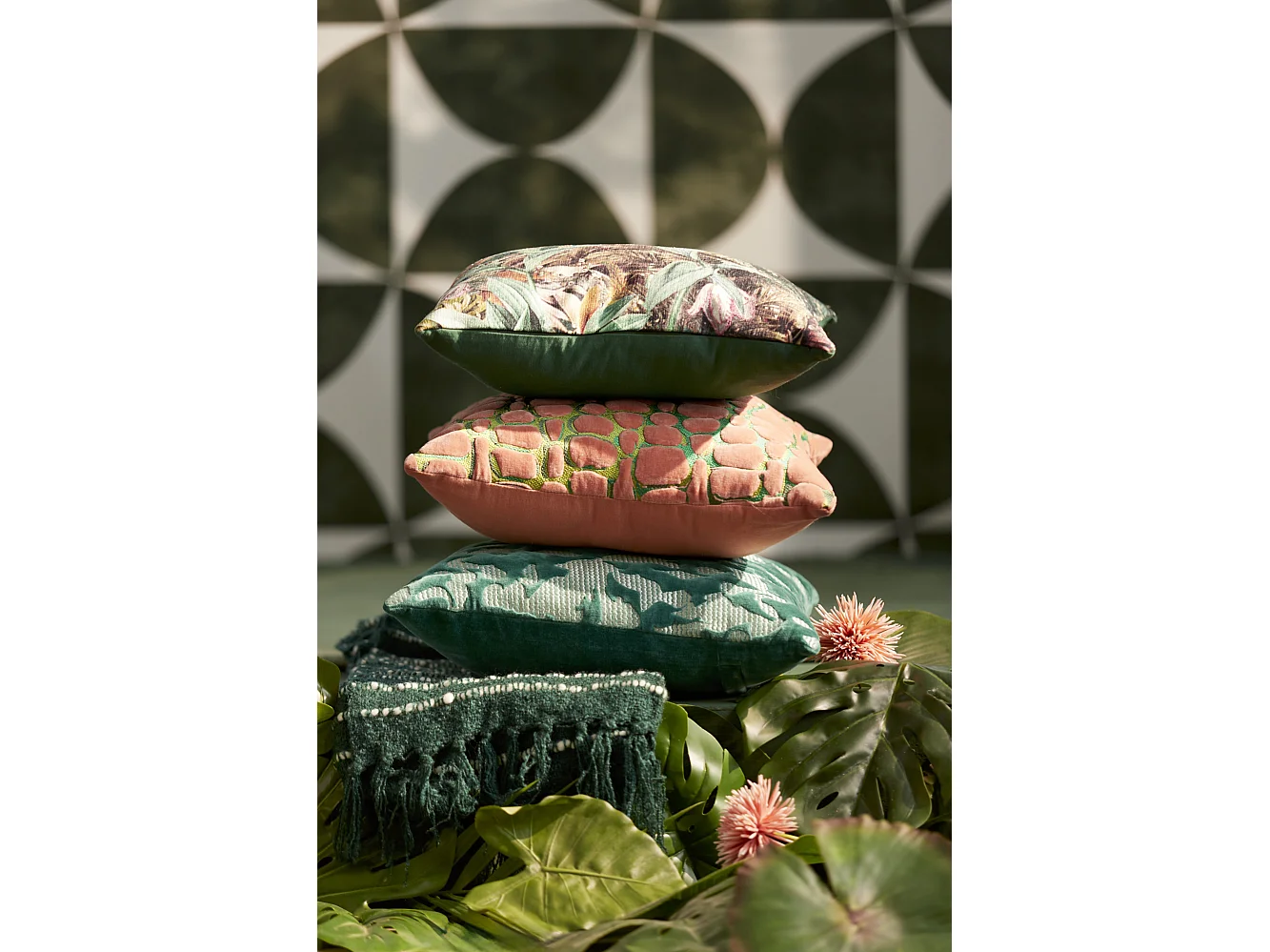 Plaid ALCOBA - 170x130x0,5cm - Vert