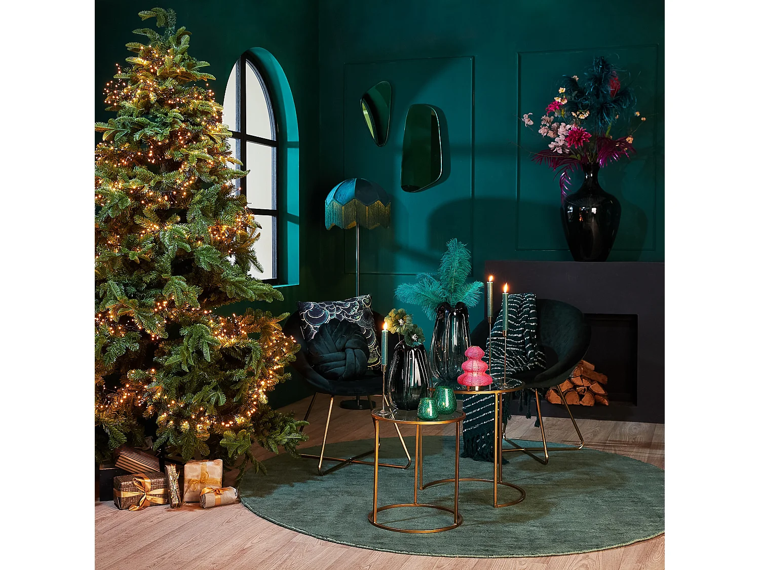 Plaid ALCOBA - 170x130x0,5cm - Vert