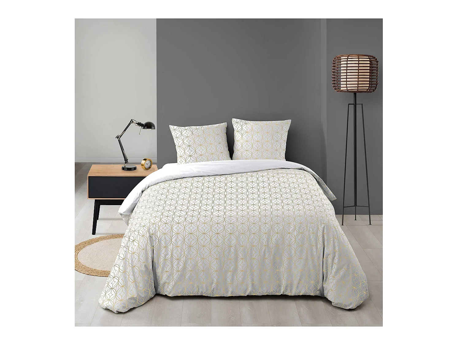 Parure housse couette Microfibre Orlines