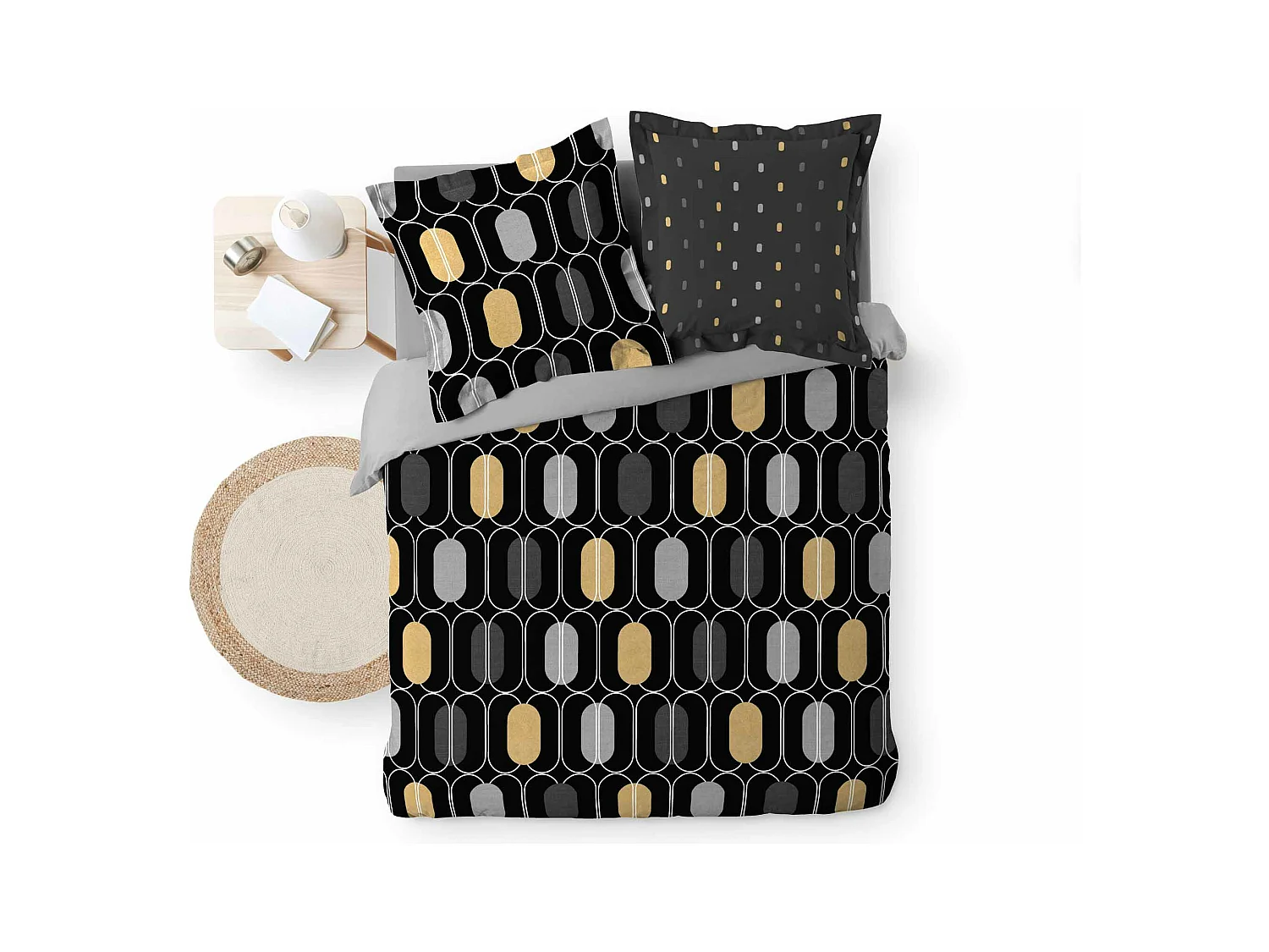 Parure Housse de couette + taie 220 x 240 cm Calidore
