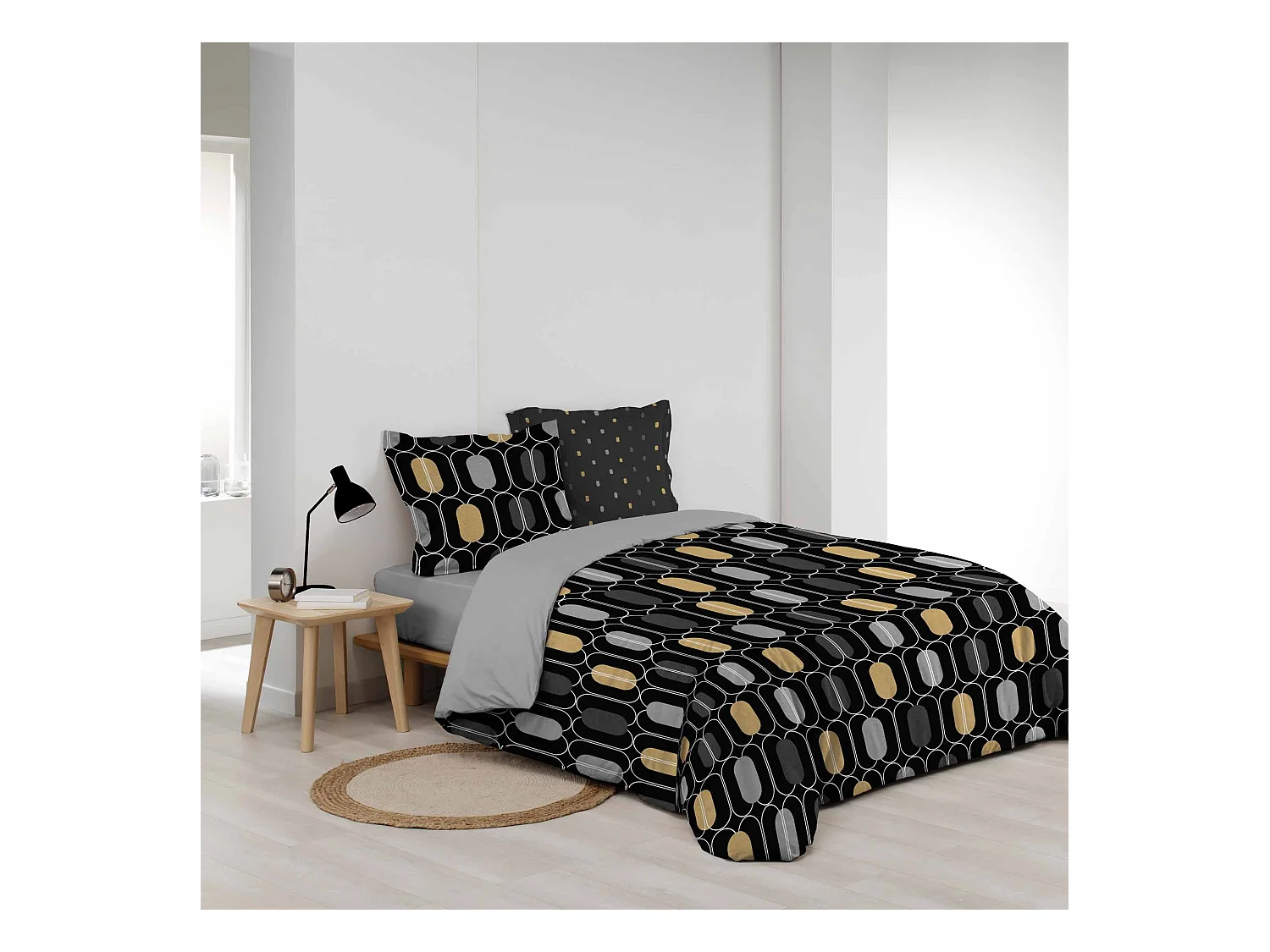 Parure Housse de couette + taie 220 x 240 cm Calidore