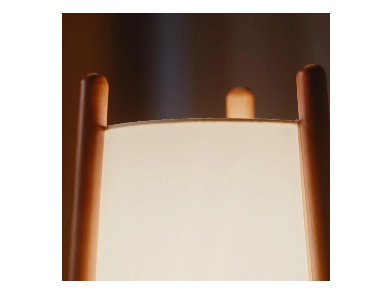 LEDS C4 Lampe De Table Woody E27 15W Blanc