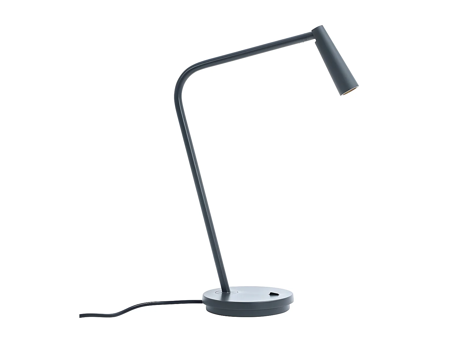 LEDS C4 Lampe De Table Gamma Led 2.2W Blanc Chaud - 2700K Gris Urbain 121Lm