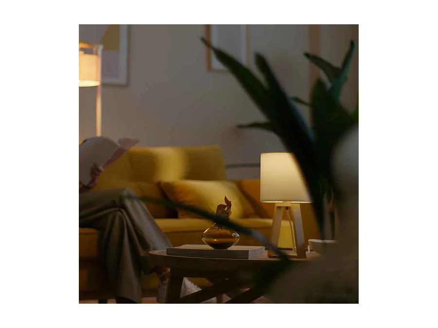 FORLIGHT Lampe De Table Nuts E27 15 Blanc