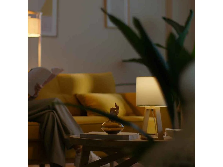 FORLIGHT Lampe De Table Nuts E27 15 Blanc