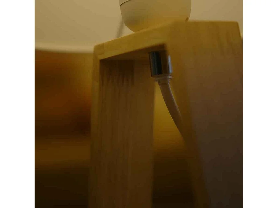 FORLIGHT Lampe De Table Nuts E27 15 Blanc