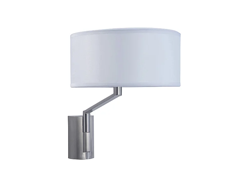 LEDS C4 Applique Twist E27 15W Nickel Satiné