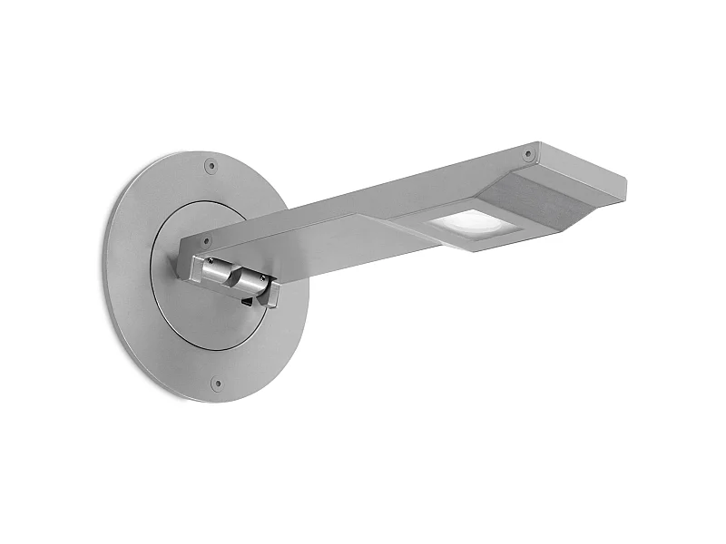 LEDS C4 Applique On-Off Led 3W Blanc Chaud - 3000K Gris 80Lm