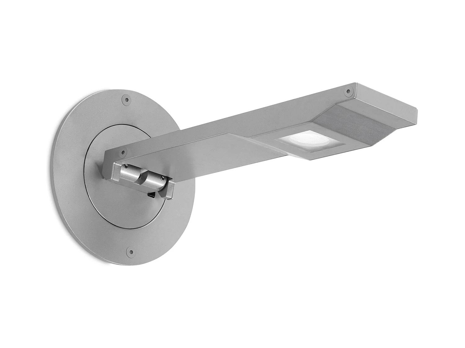 LEDS C4 Applique On-Off Led 3W Blanc Chaud - 3000K Gris 80Lm