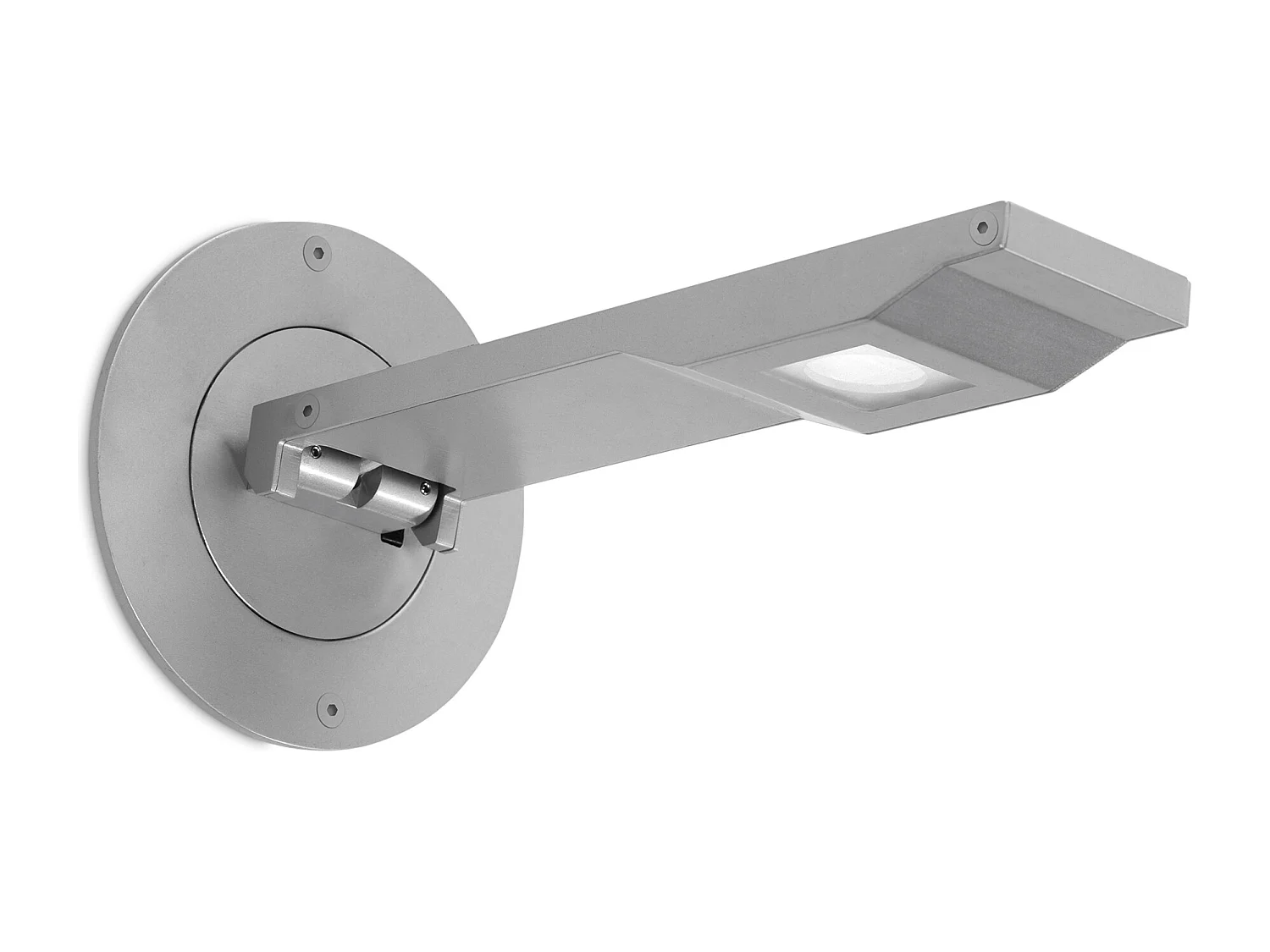 LEDS C4 Applique On-Off Led 3W Blanc Chaud - 3000K Gris 80Lm