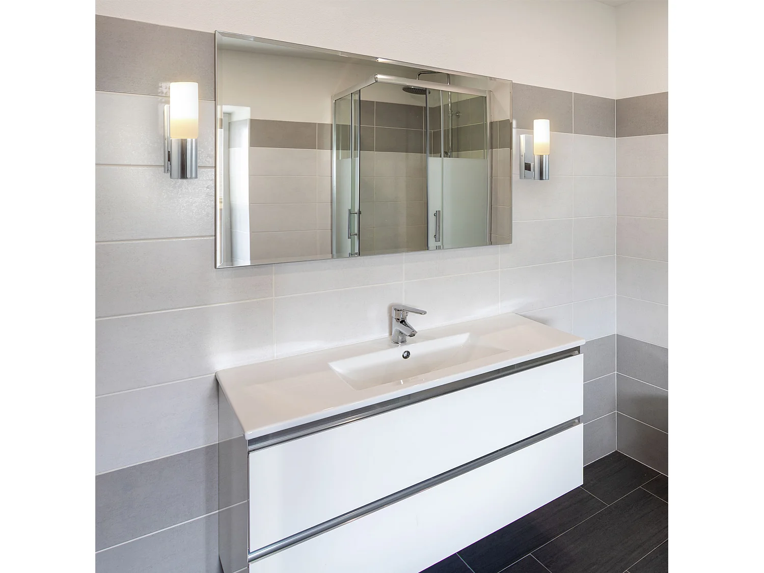 LEDS C4 Salle De Bains Ip44 Dresde On E14 9W Chrome