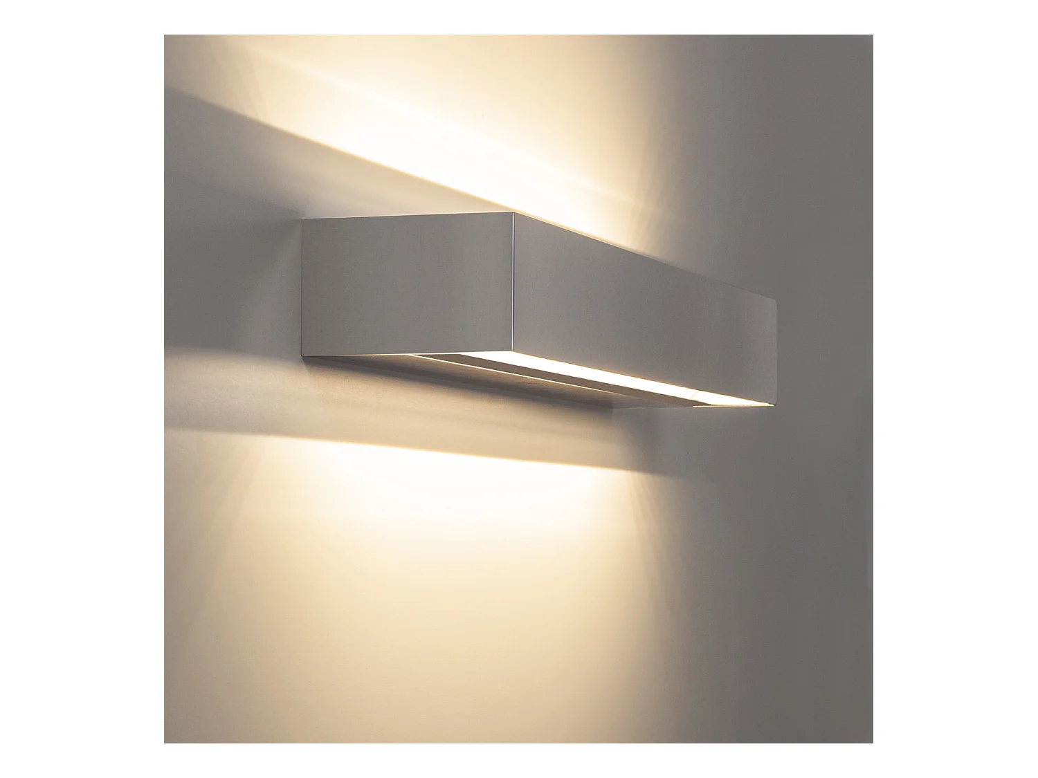 LEDS C4 Applique Lia Led 400Mm Led 7W Blanc Chaud - 3000K Chrome 320Lm