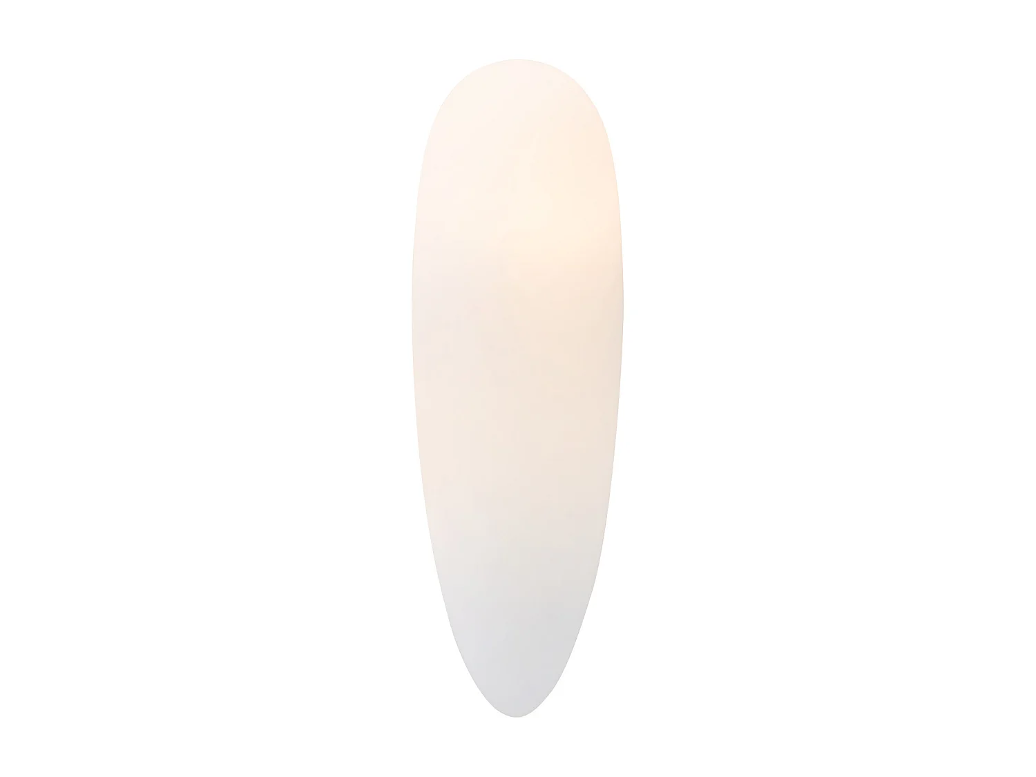 FORLIGHT Applique Ip20 Glass 460Mm E27 15W Blanc