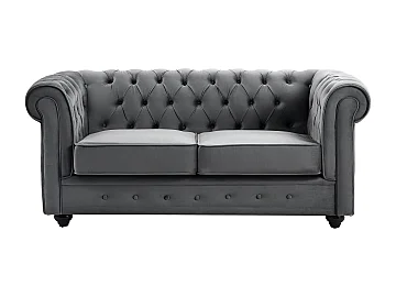 Canapé Chesterfield velours