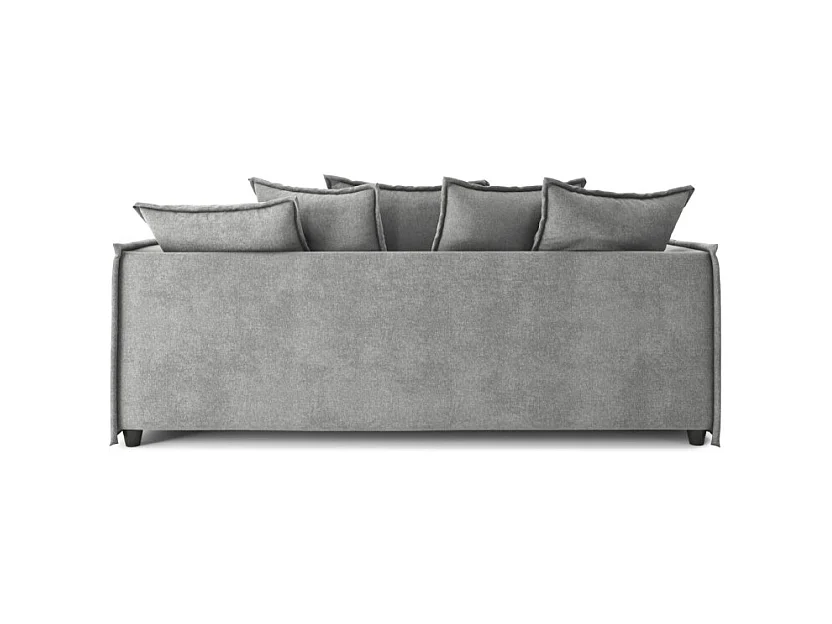 Canapé droit GAELLE Cacharel  tissu gris fixe