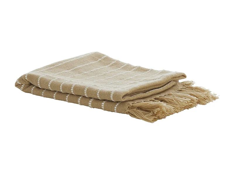 Plaid BATERNO - 170x130x0,5cm - Braun