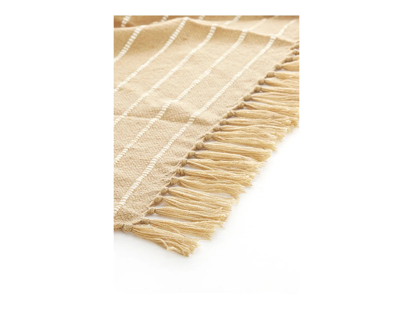 Plaid BATERNO - 170x130x0,5cm - Marron