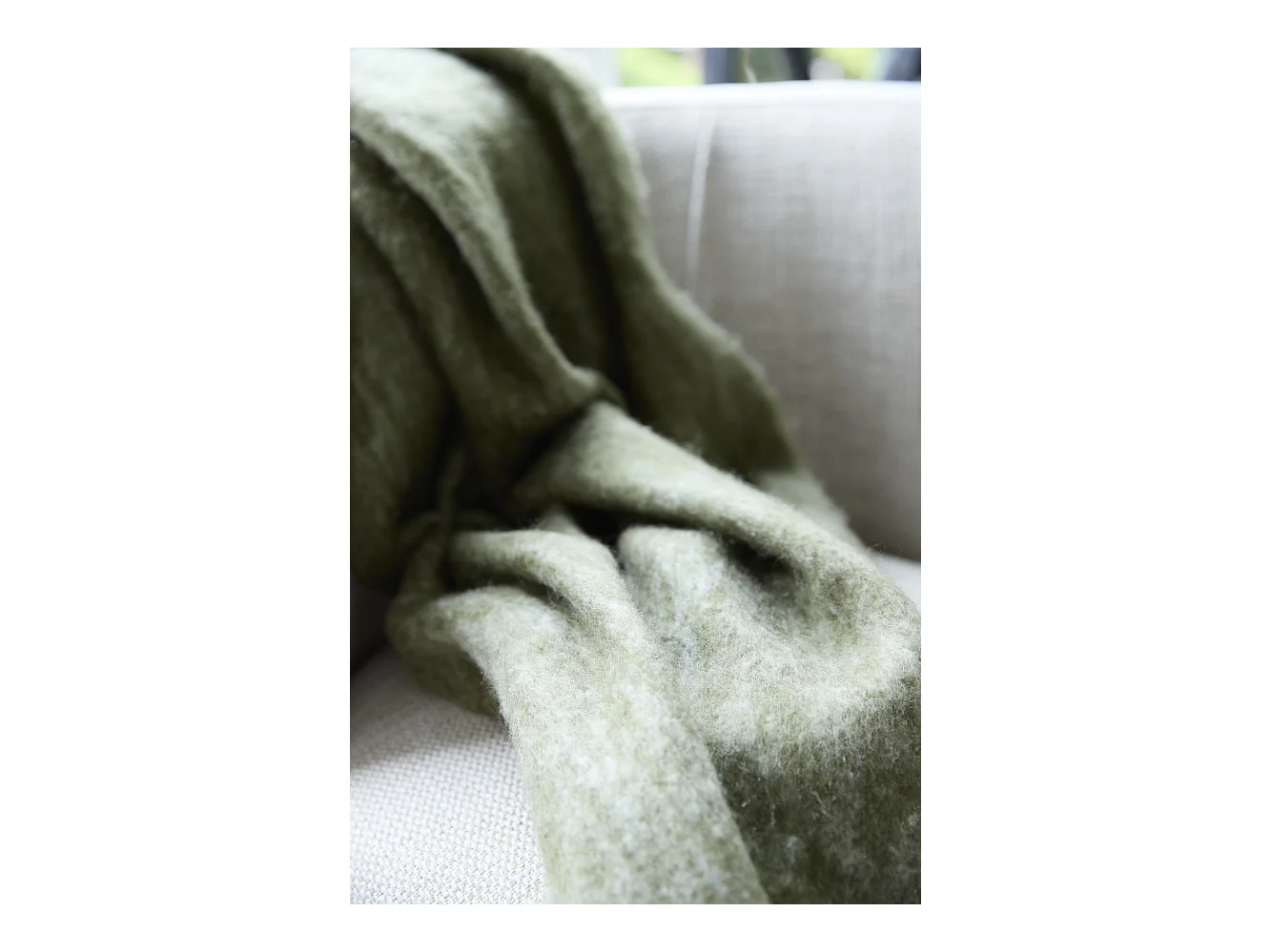 Plaid GUADA - 170x130x0,5cm - Vert