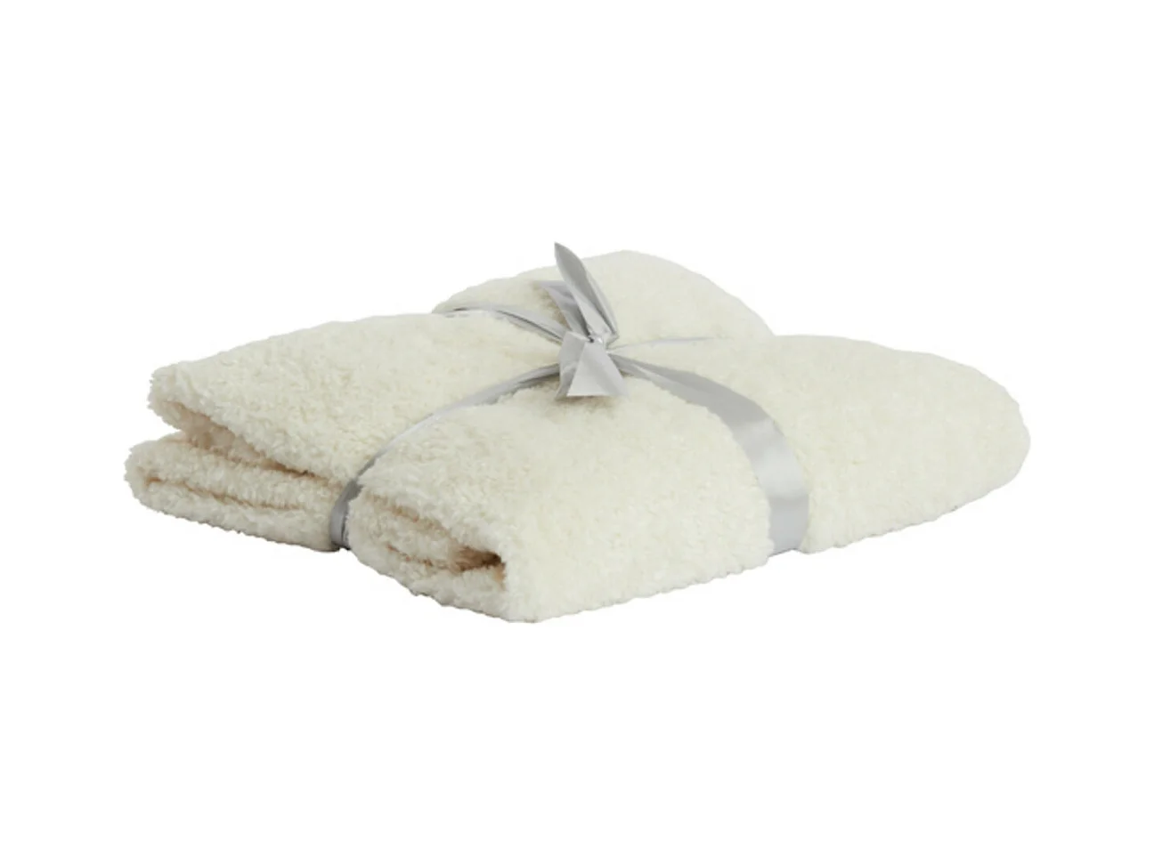 Plaid BODI - 152x127x0,5cm - Blanc