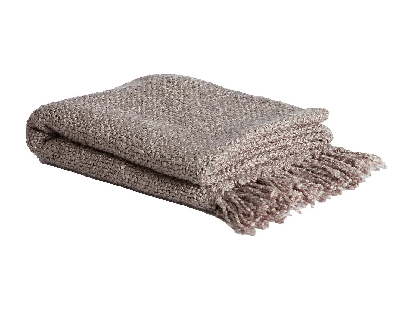 Plaid ARROBA - 170x130x0,5cm - Gris