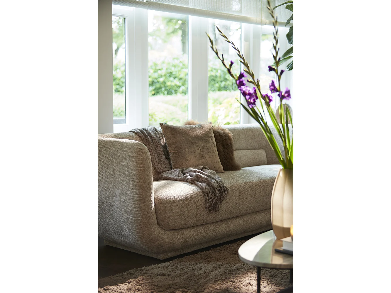 Plaid ARROBA - 170x130x0,5cm - Gris