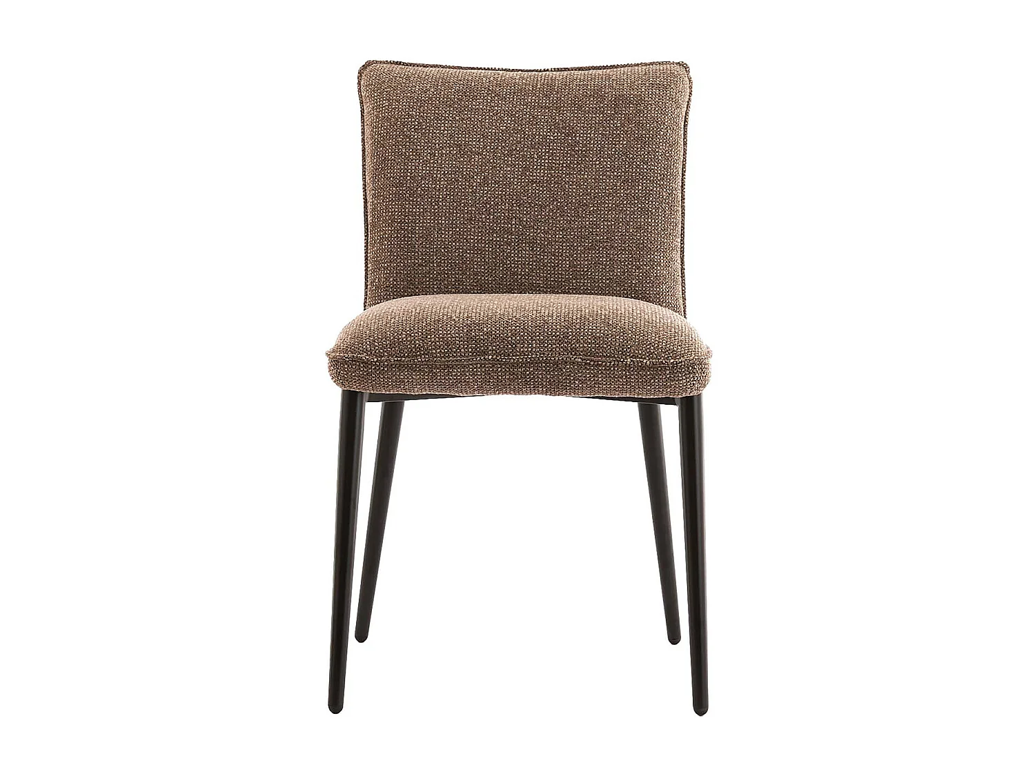 Chaise de salle à manger VADENI - 58x48x85cm - Marron