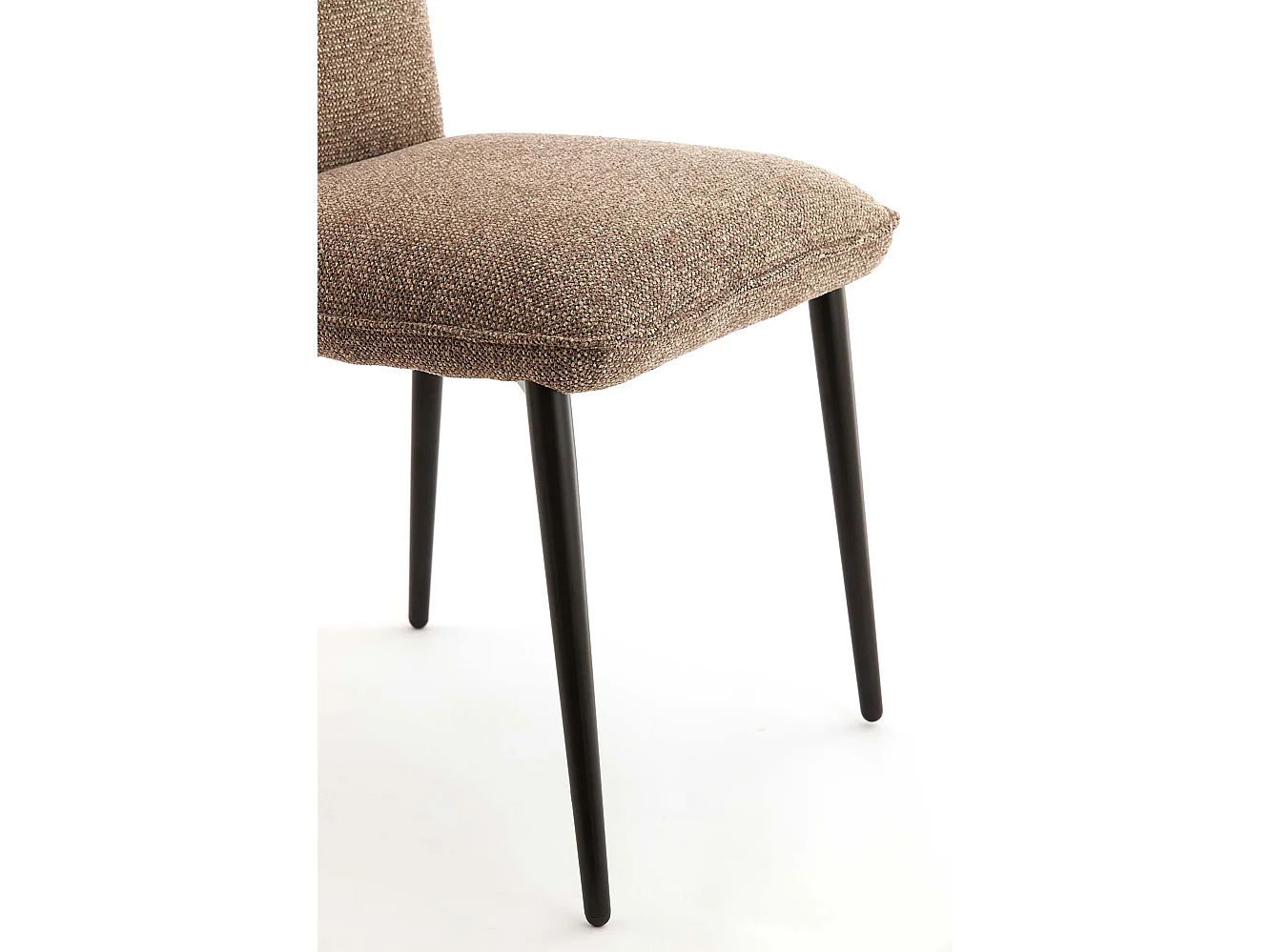 Chaise de salle à manger VADENI - 58x48x85cm - Marron