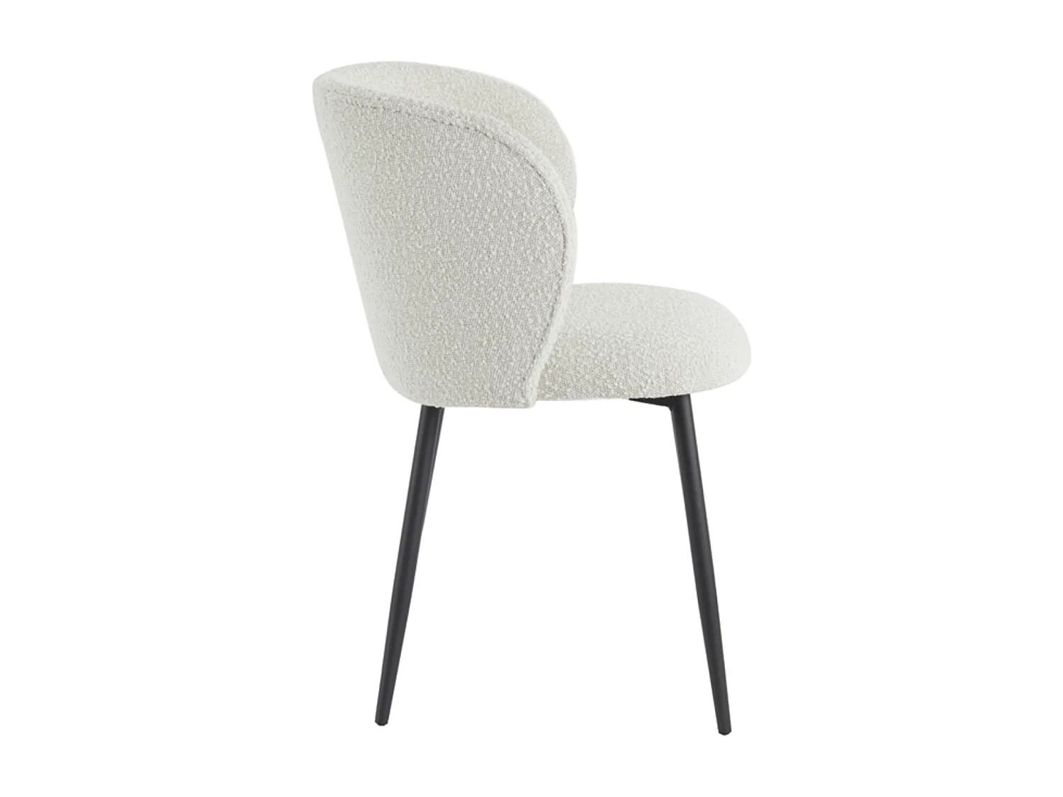 Chaise de salle à manger ELYNA - 56x55x79cm - Marron - Lot de 2