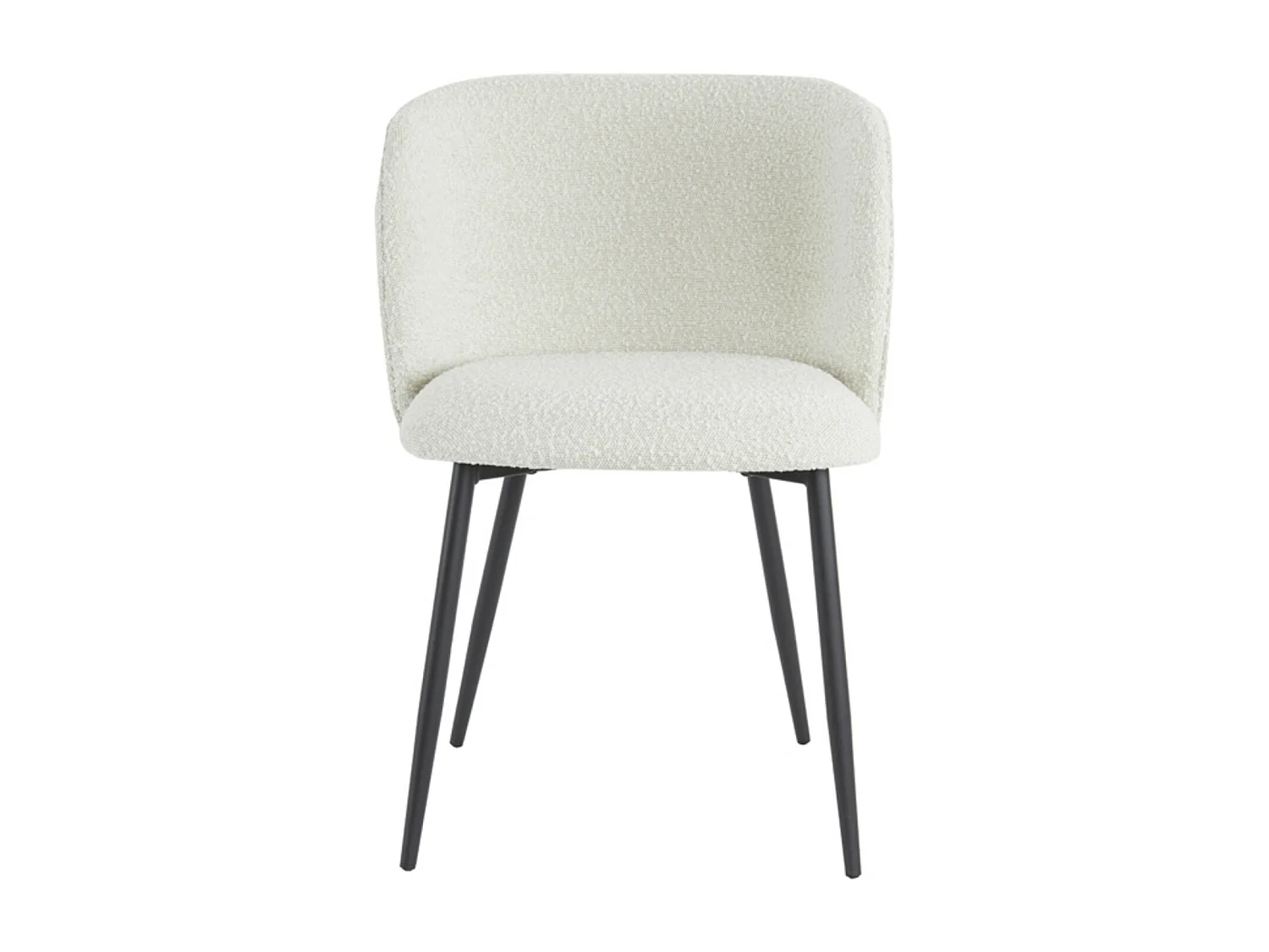 Eetkamerstoel ELYNA - 56x55x79cm - Bruin - Set van 2