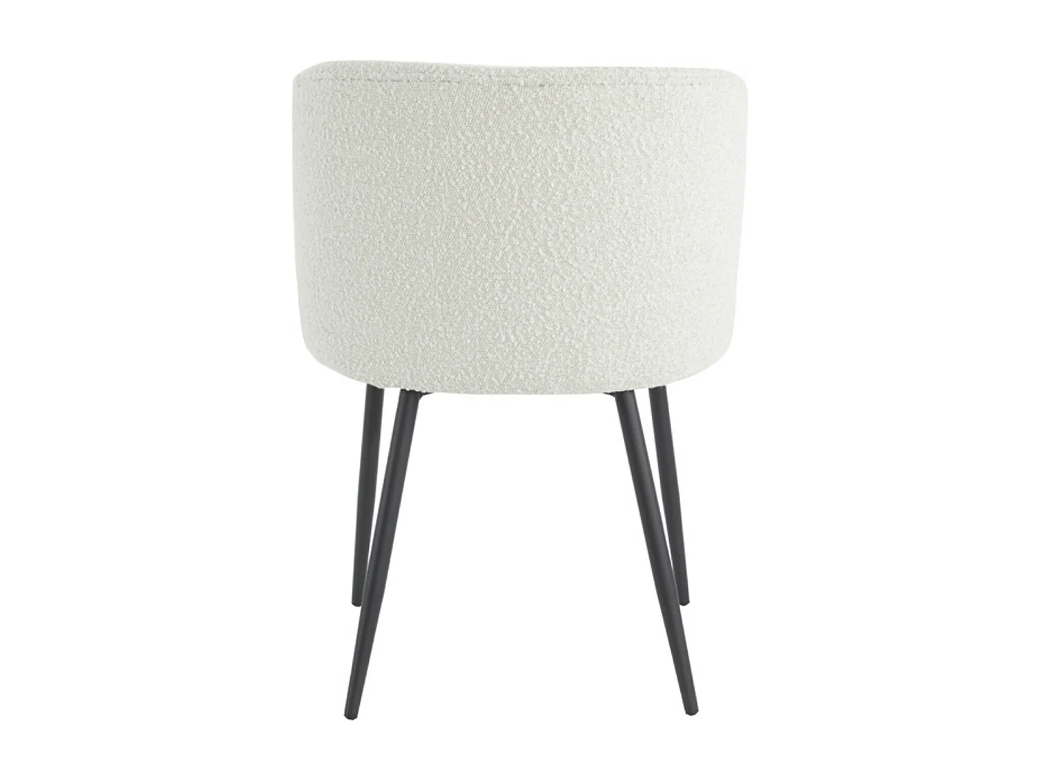 Eetkamerstoel ELYNA - 56x55x79cm - Bruin - Set van 2