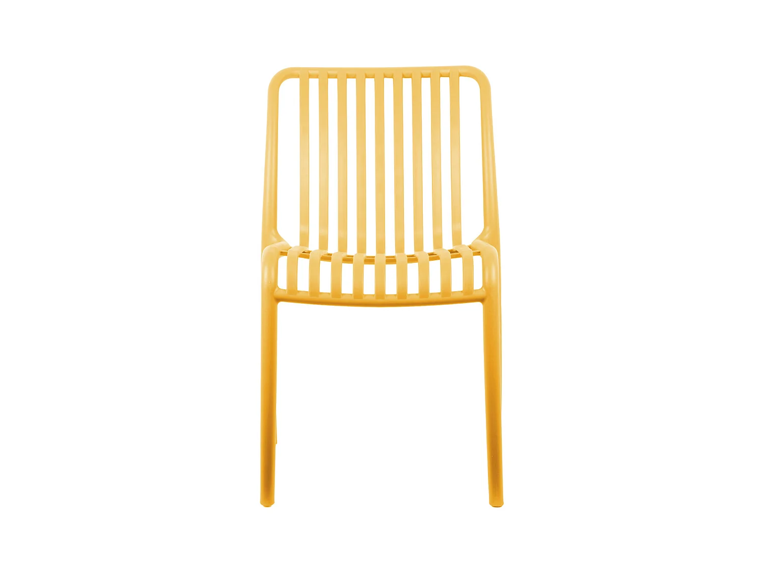 Chaise de salle à manger Glee - Jaune vif