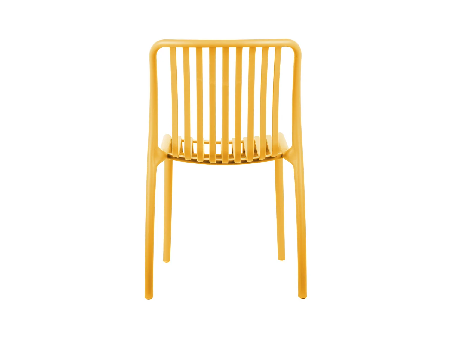 Chaise de salle à manger Glee - Jaune vif
