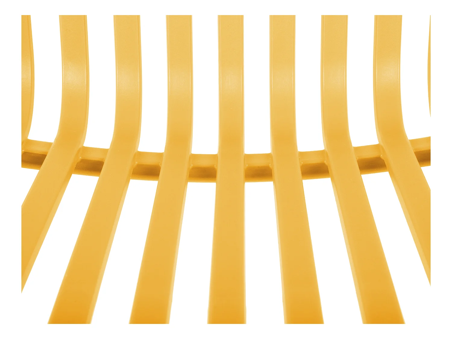 Chaise de salle à manger Glee - Jaune vif