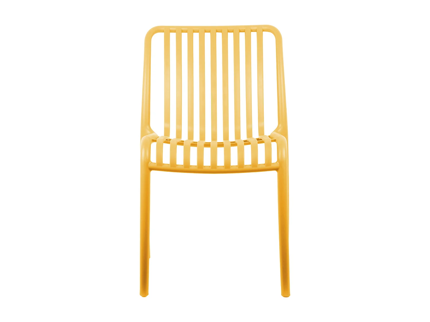 Chaise de salle à manger Glee - Jaune vif