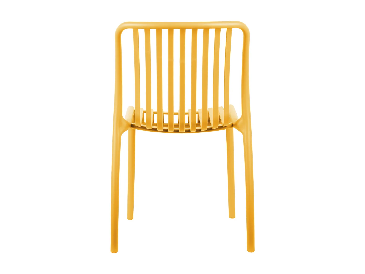 Chaise de salle à manger Glee - Jaune vif