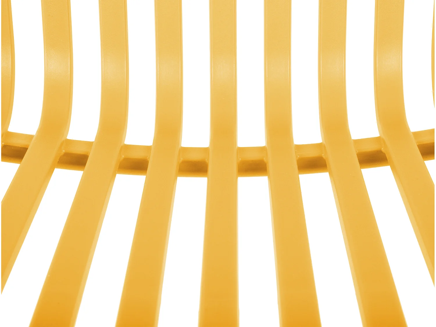 Chaise de salle à manger Glee - Jaune vif