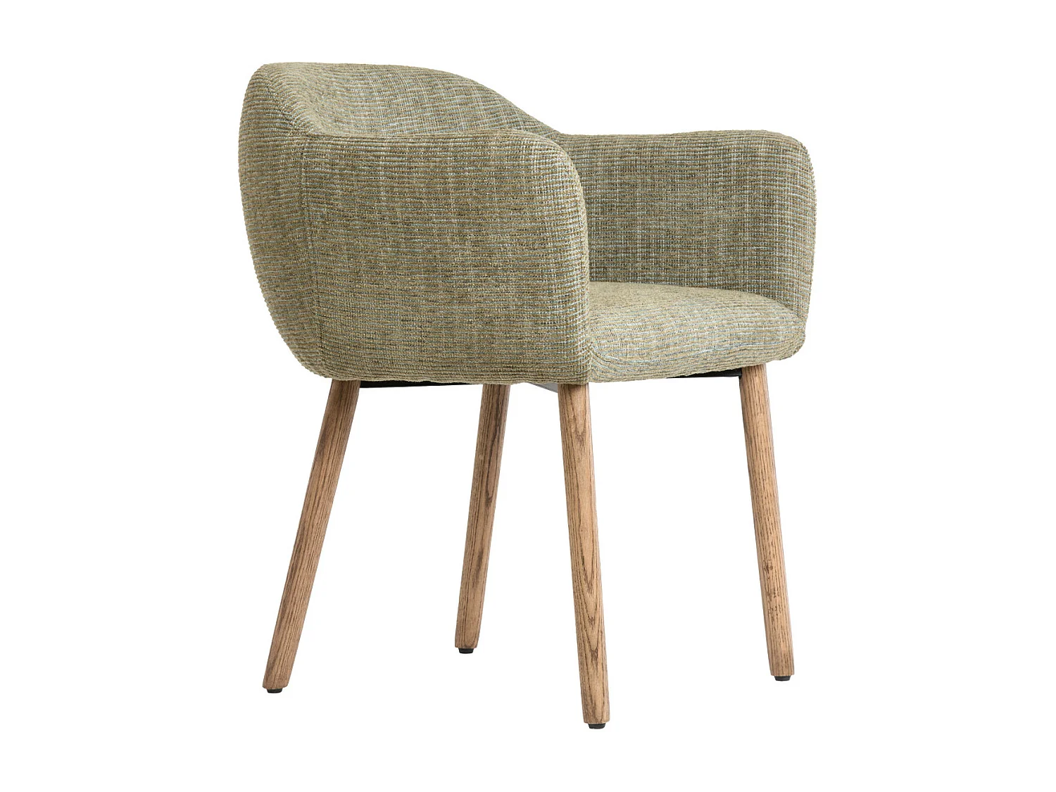 Chaise de salle à manger BLAINE - 56x62,5x76,5cm - Vert - Lot de 2