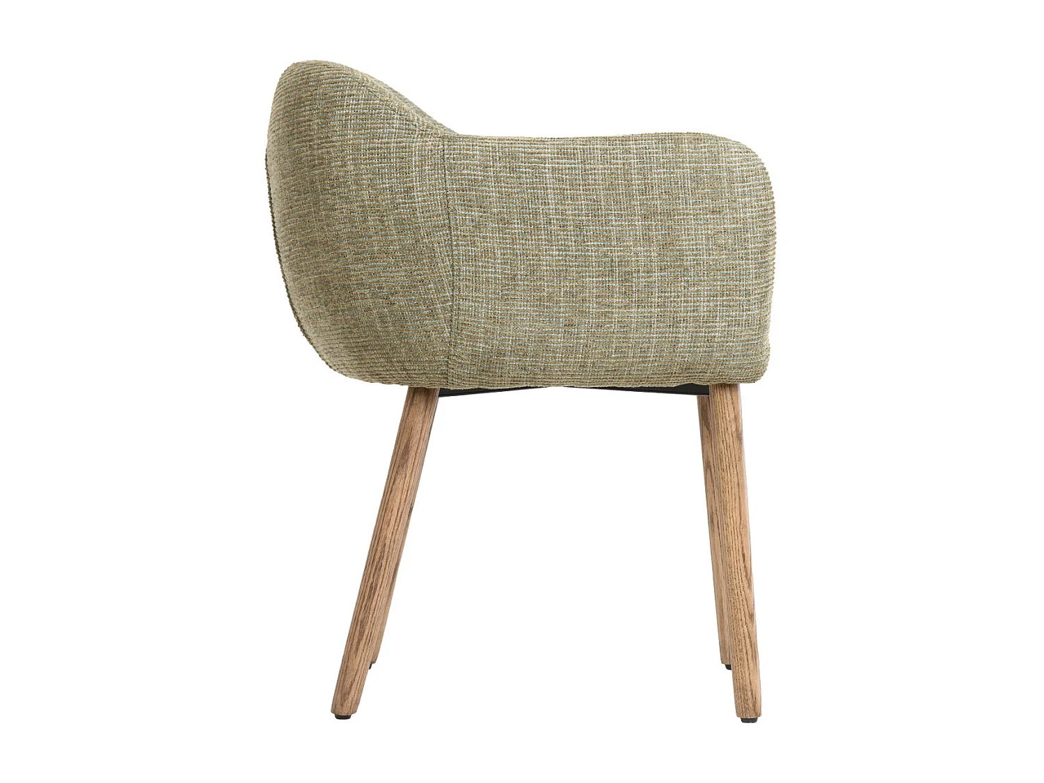 Chaise de salle à manger BLAINE - 56x62,5x76,5cm - Vert - Lot de 2