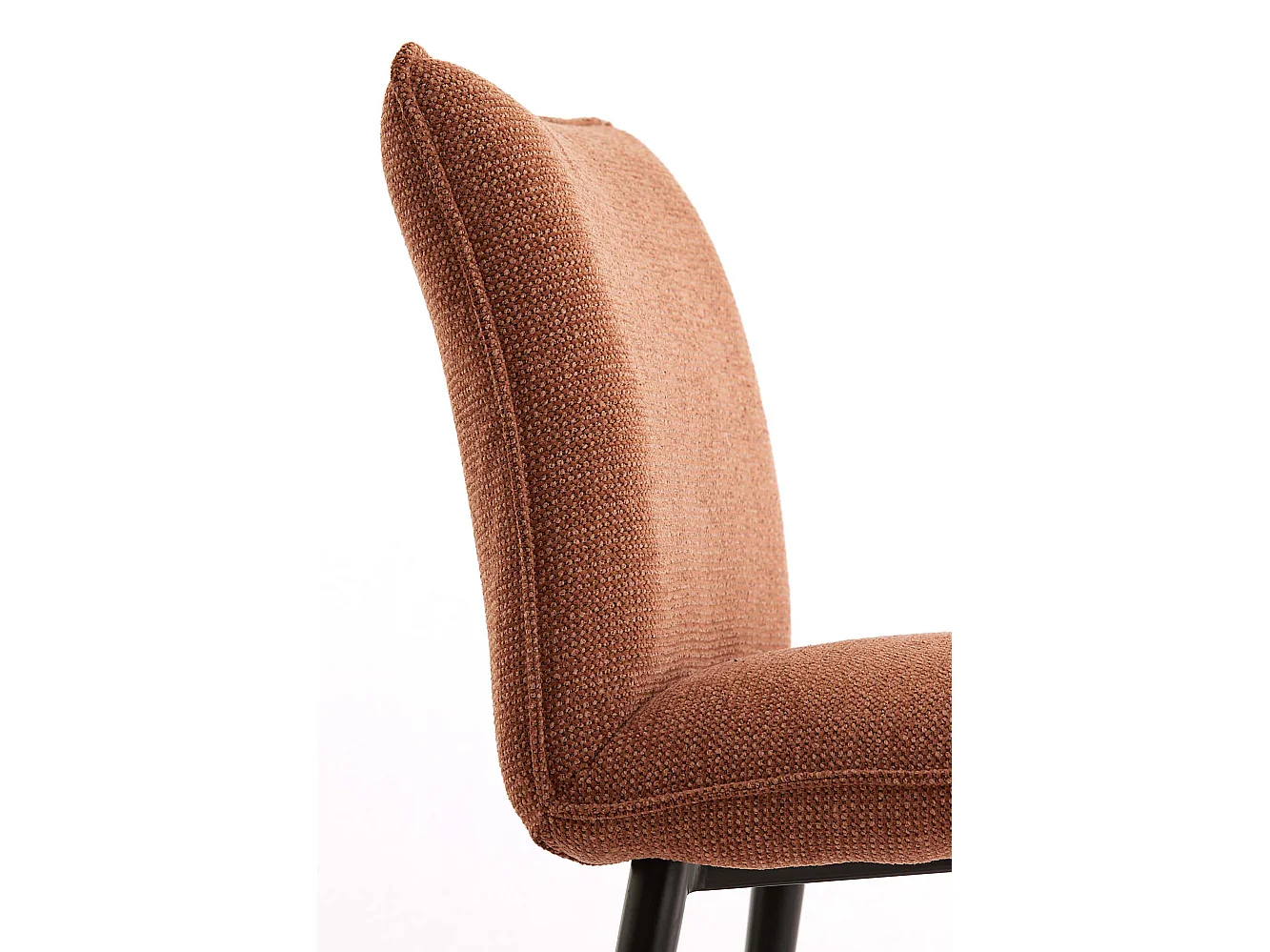 Chaise de salle à manger VADENI - 58x48x85cm - Orange