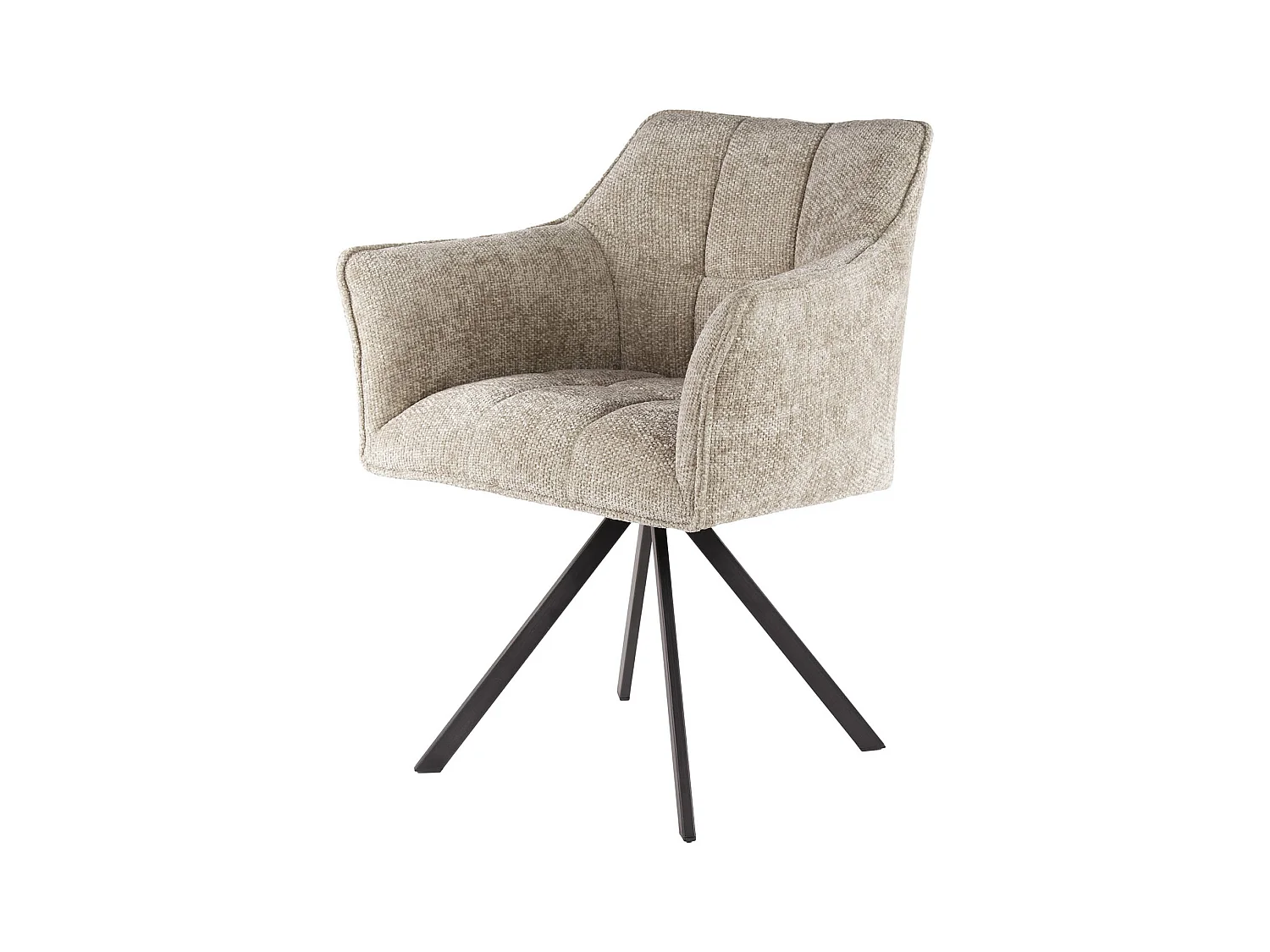 Fauteuil pivotant Raster - 2 pièces - Couleur sable riche