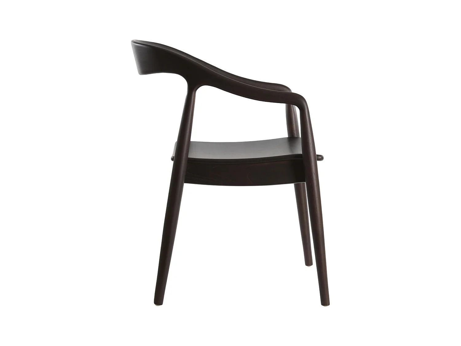 Chaise de salle à manger PALOS - 60x58x83cm - Noir