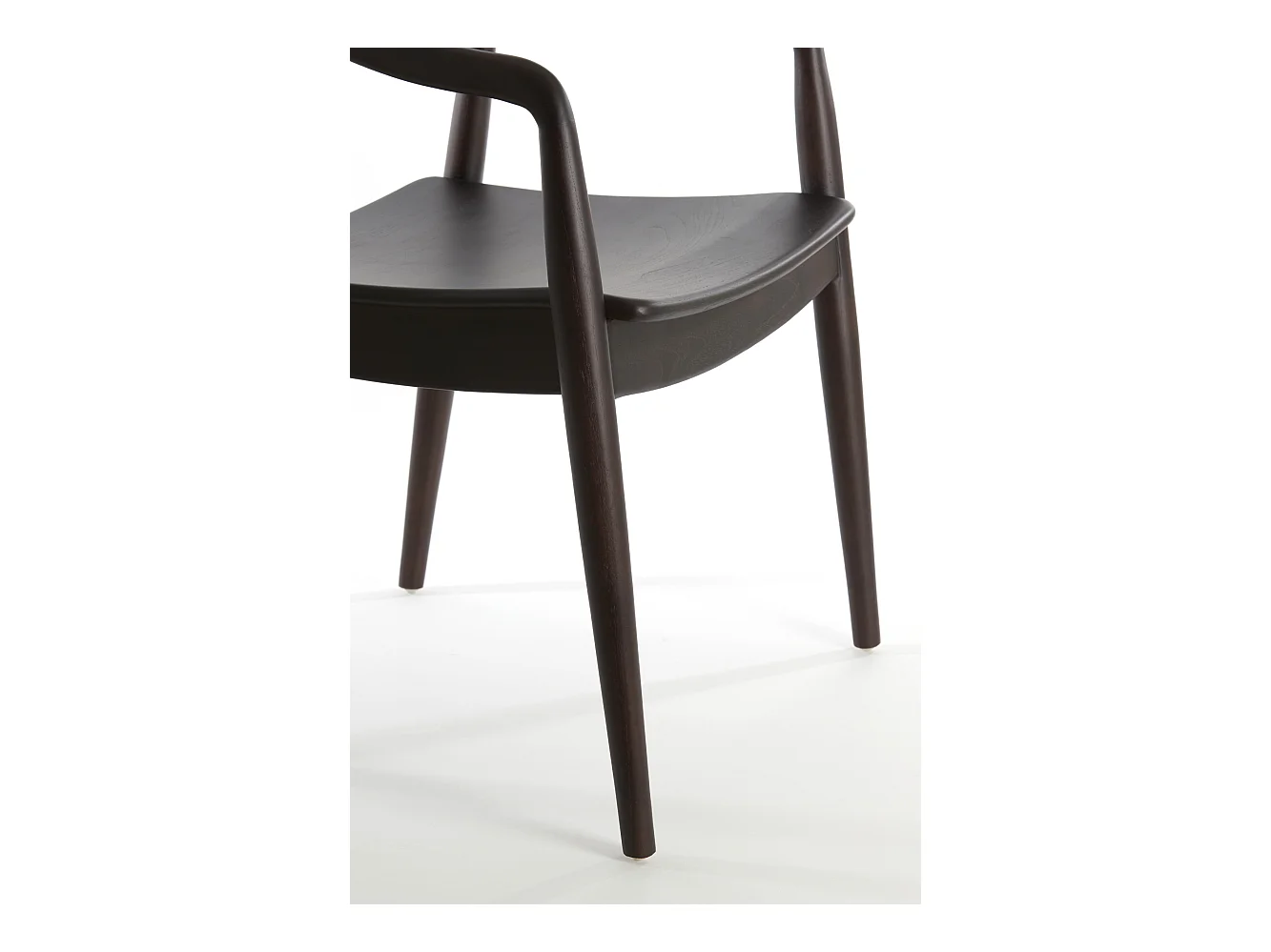 Chaise de salle à manger PALOS - 60x58x83cm - Noir