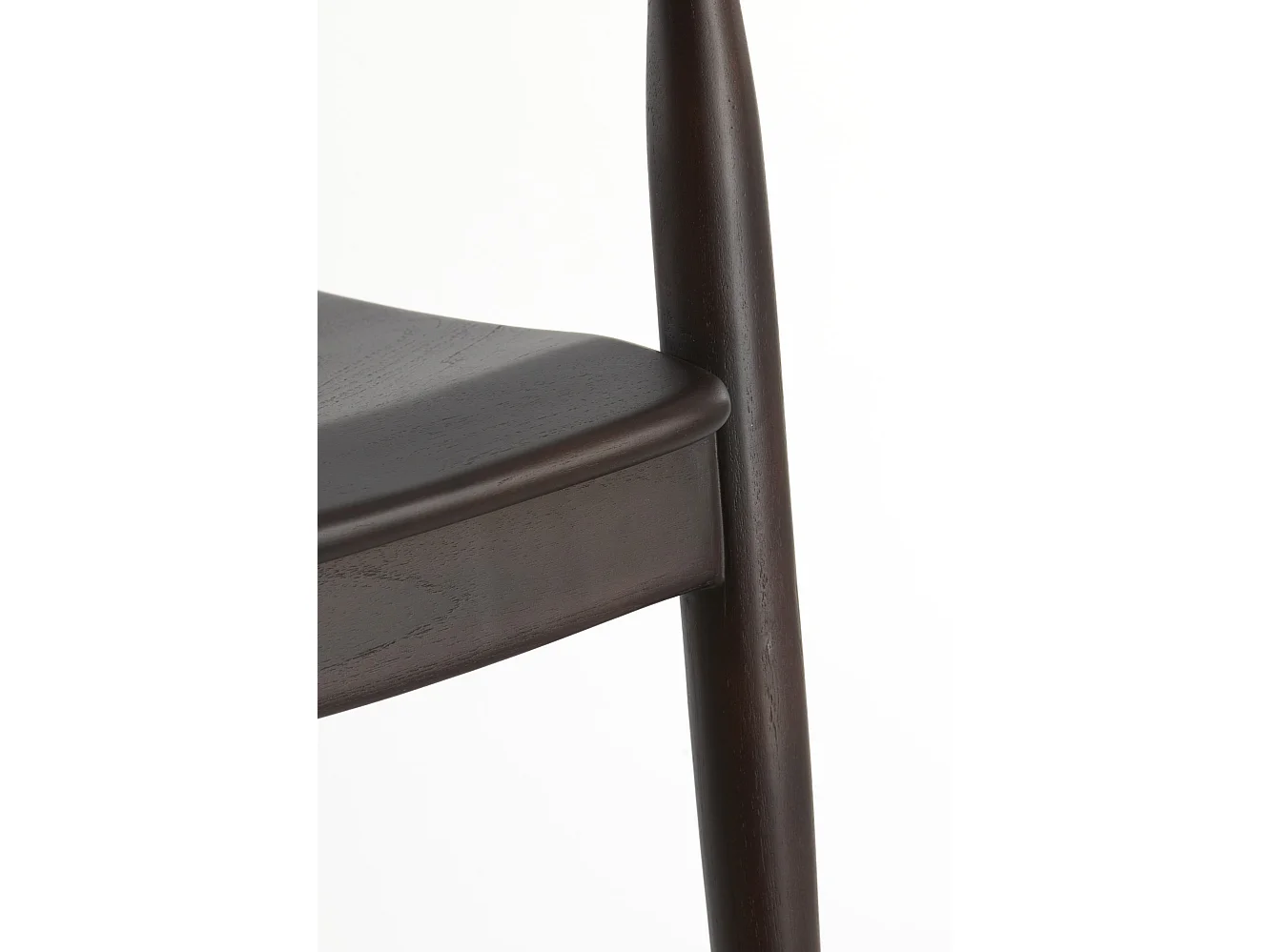 Chaise de salle à manger PALOS - 60x58x83cm - Noir