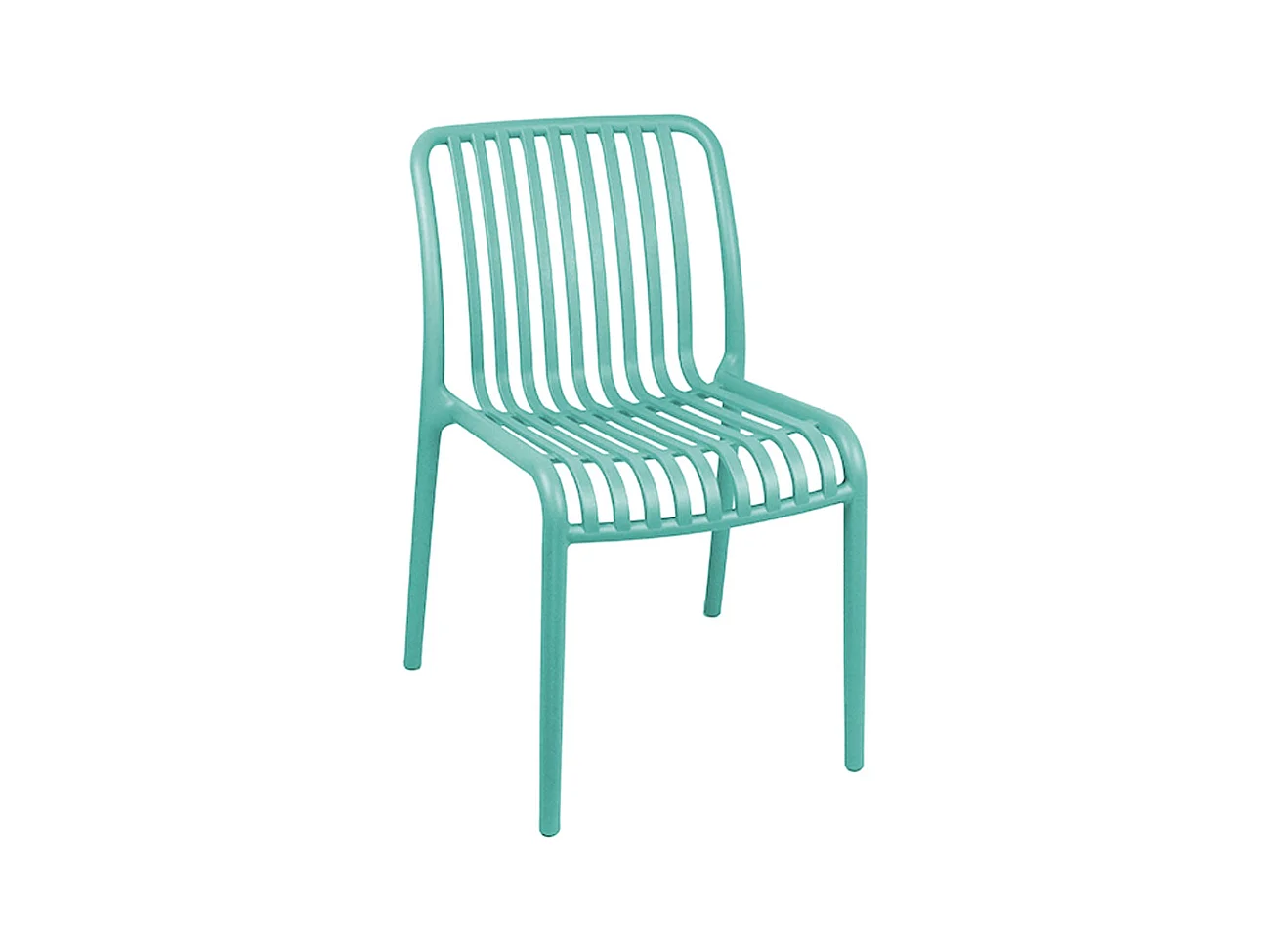Chaise de salle à manger Glee - Bleu turquoise